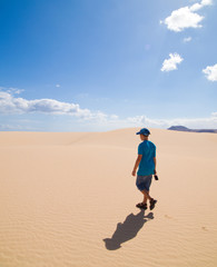 Fuerteventura; Corralejo sand dunes nature park