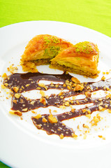Traditional turkish sweet dessert