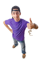 Man arrested for his crimes
