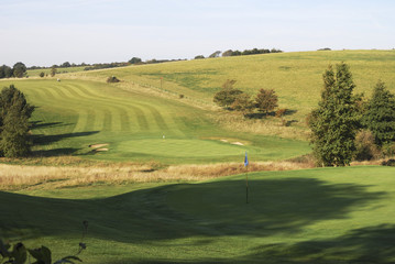 Golf Course. Worthing. West Sussex. England