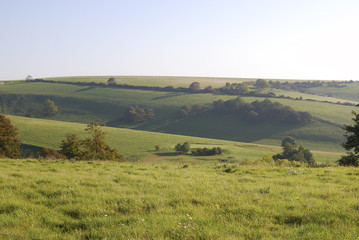 Obraz premium South Downs countryside near Worthing. England