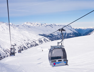 Fototapeta na wymiar Ski resort Hohrgurgl. Austria