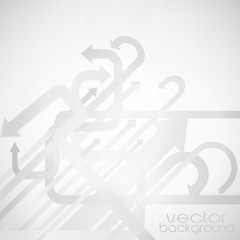 Obraz premium Arrows background vector