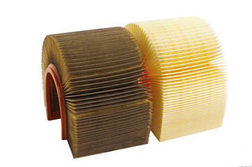 Air filters. Used and new