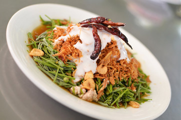 Thai style spicy salad