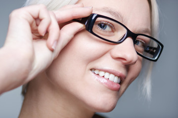 Frau mit Brille #1