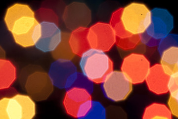 Defocused light