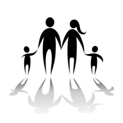 family symbol vector