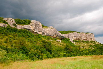 Fototapeta na wymiar canyon of Crimea, Ukraine