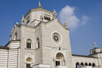 Obraz premium cimitero monumentale a milano
