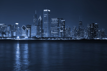 Fototapeta na wymiar City of Chicago.