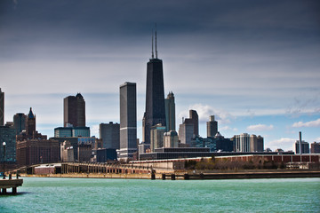 Obraz premium Chicago skyline