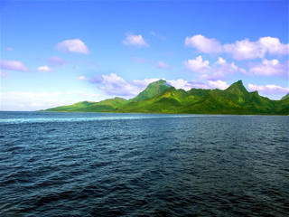 Island of Moorea (French Polynesia)