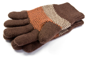 warm  woolen knitted gloves