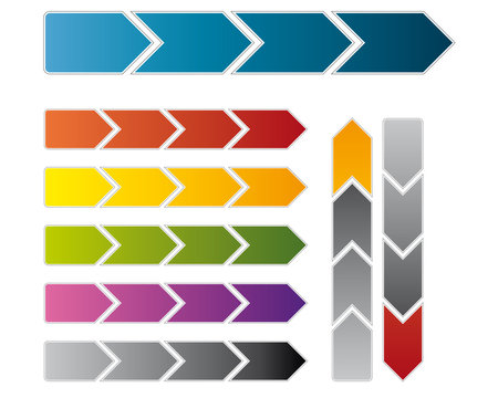 Phasenpfeile - 4 Phasen