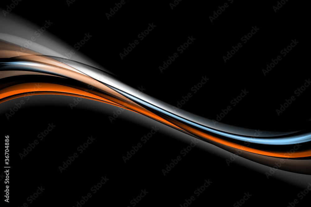 Poster abstract elegant wave background design with space for your text
