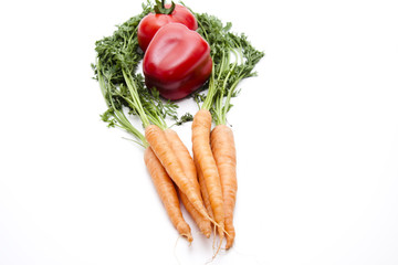 Karotten mit Paprika