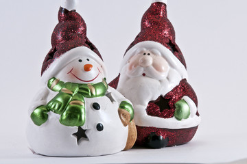 snowman and santa #3