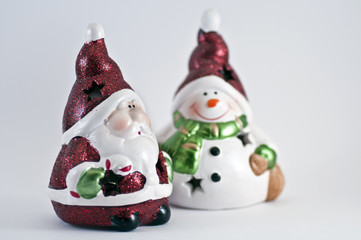 snowman and santa #2