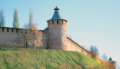 Tainitzkaya tower of Nizhny Novgorod Kremlin in Russia © Elena Kovaleva