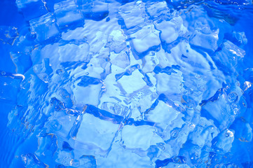 Blue ice