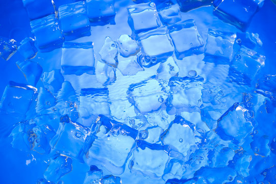 Blue ice