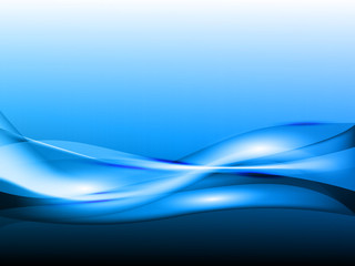 stylized water waves, vector