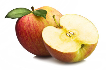 red apple
