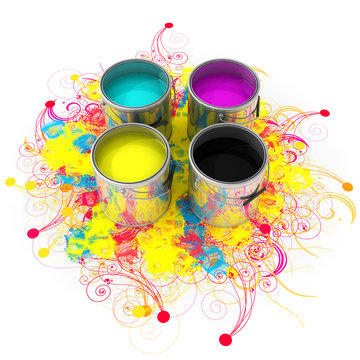 Colori CMYK Splash