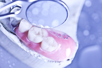 Obraz na płótnie Canvas stomatology and dental care