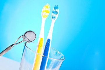 toothbrushes and dental care