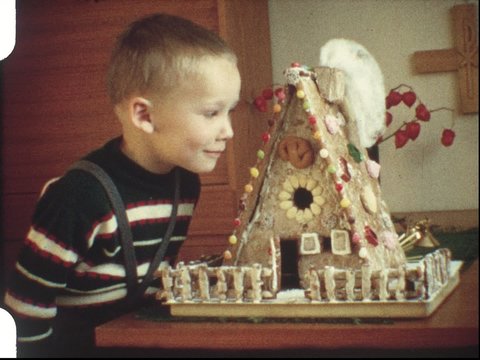 Lebkuchenhaus, Weihnachten
