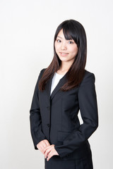 Obraz premium a portrait of asian businesswoman