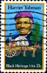 Harriet Tubman. Black Heritage. US Postage.
