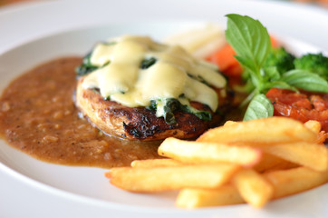 chicken steak