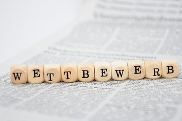Wettbewerb Schriftzug
