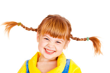 Girl with funny braids - 36729230