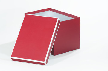 a red box