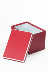 a red box