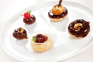 chocolate pastries
