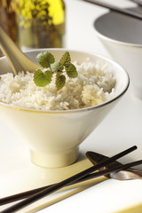 Rice an a bowl