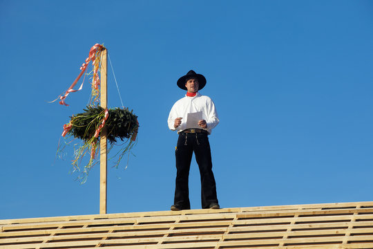 topping-out ceremony