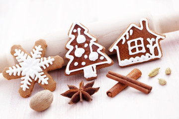 gingerbreads with spices