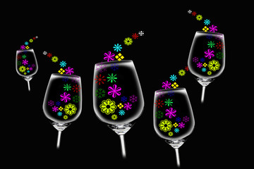 verre de vin