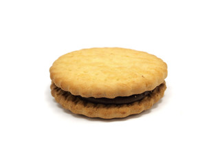 sandwich biscuits with chocolate filling