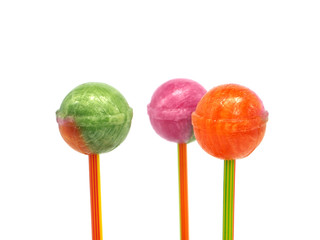 colorful lollypops