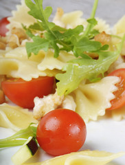 Pasta with vegetables