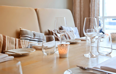 restaurant table