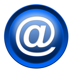 Obraz premium Mail envelope icon button