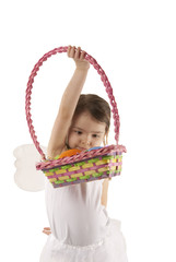 fairy girl at Easter